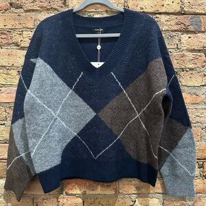 The Workshop - Blue Sweater - Size Large - NWT